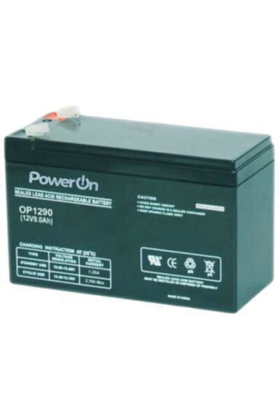 POWER On By-02 Μπαταρία UPS με χωρητικότητα 9Ah και τάση 12V 1 τεμάχιο