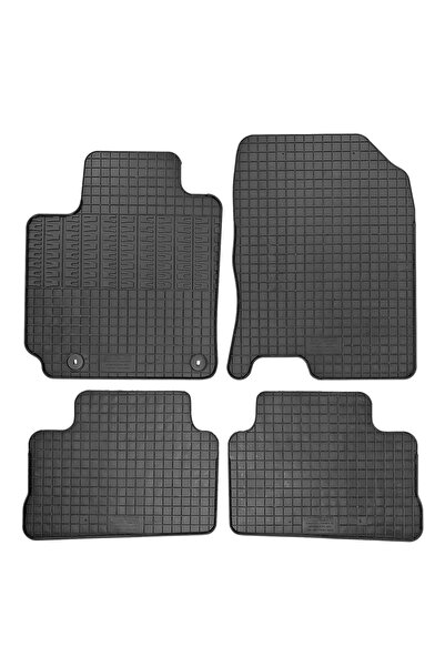 RapidAuto Set covorase auto din cauciuc Hyundai Kona (OS) 2017-2023, Negre