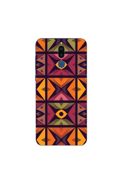 OEM Husa compatibila cu Huawei Mate 10 Lite Silicon Gel Tpu Model Tribal Retr...