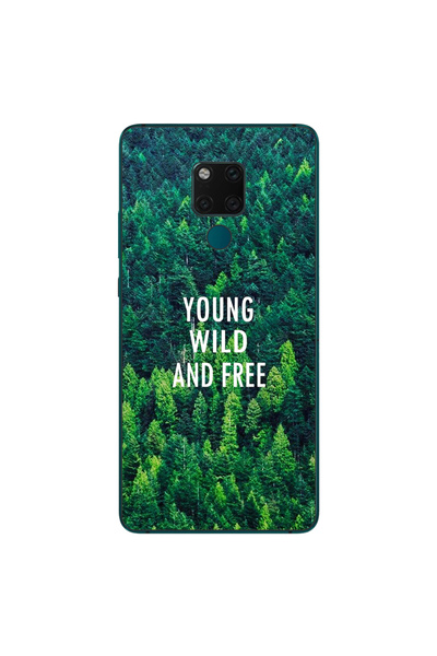 OEM Husa compatibila cu Huawei Mate 20X Silicon Gel Tpu Model Wild and Free