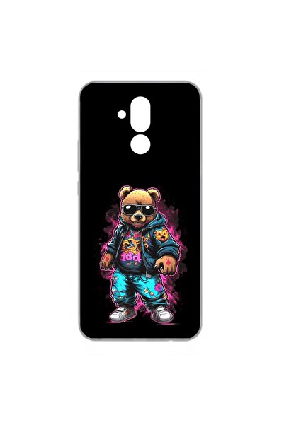 OEM Θήκη συμβατή με Huawei Mate 20 Lite Σιλικόνης Gel TPU με σχέδιο Αρκούδας,...