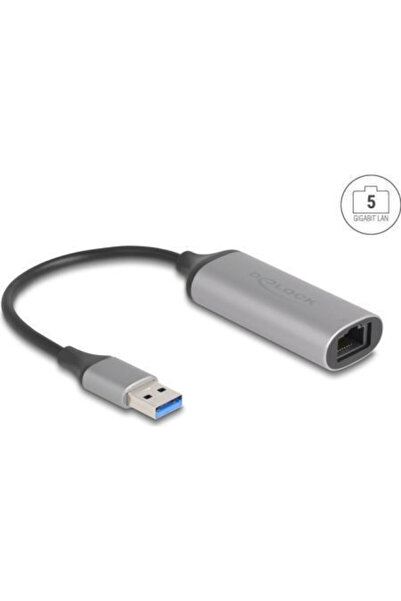 DELOCK 81571 Προσαρμογέας δικτύου USB-C με ενσύρματη σύνδεση Ethernet