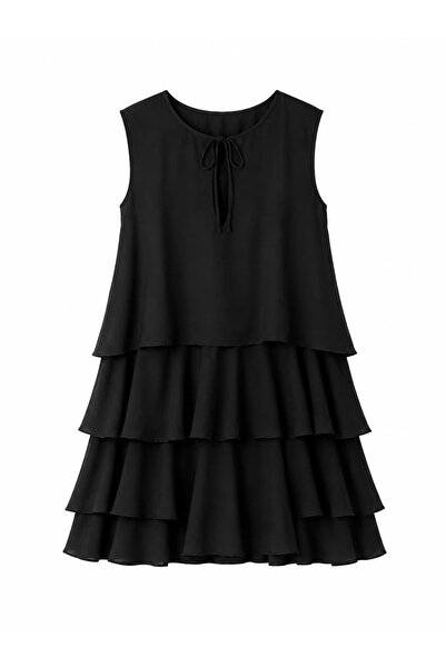 Antioch Flounce Mini Dress
