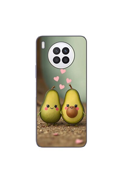 OEM Калъф, съвместим с Huawei Nova 8i, силиконов гел TPU, с десен Кавай Авока...