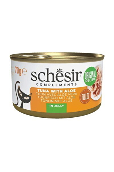 Schesir Complements Cat Tuna with Aloe vera in aspic, 70 g