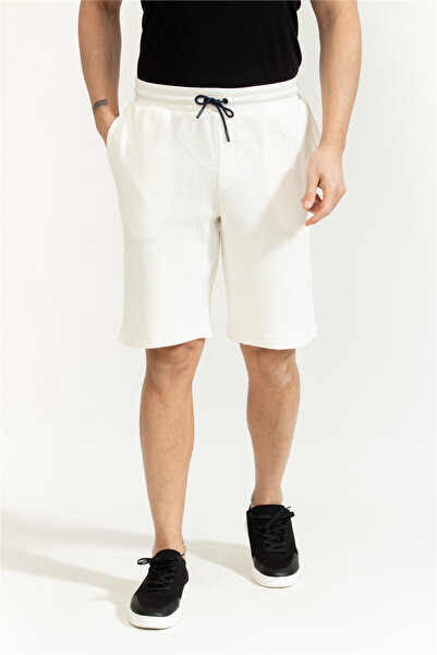 Guess Jhonny Men's Active Regular Fit Bermuda Shorts White