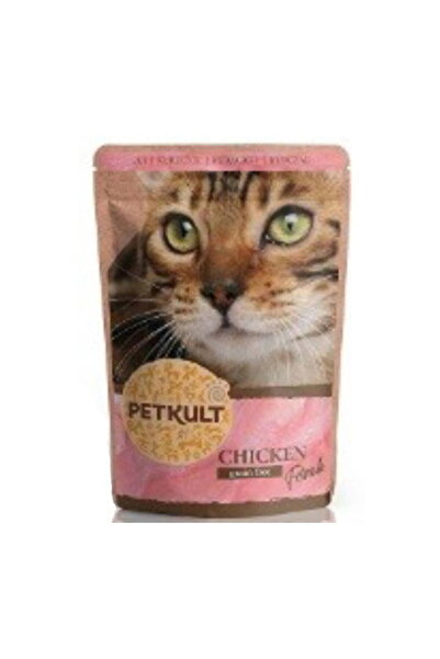 PetKult Hrana umeda pentru pisici cu pui 100 g