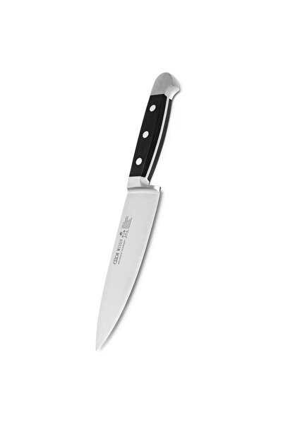 GÜDE Cuțit de gătit Alpha 16 cm POM negru 1805/16