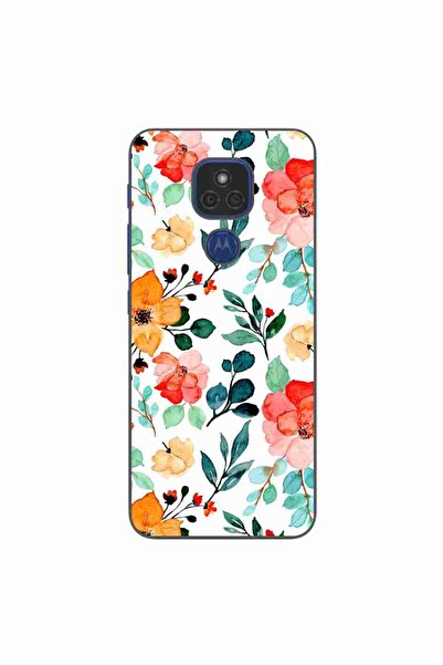 OEM Калъф, съвместим с Motorola Moto E7 Plus, силиконов гел TPU, с десен на р...