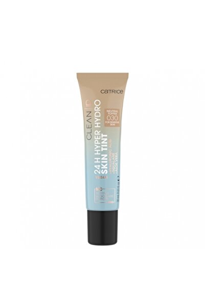 Catrice CLEAN ID 24H HYPER HYDRO SKIN TINT 030 NEUTRAL TOFFEE 30ML