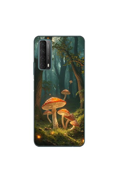 OEM Husa compatibila cu Huawei P Smart 2021 Silicon Gel Tpu Model Glowing Mag...