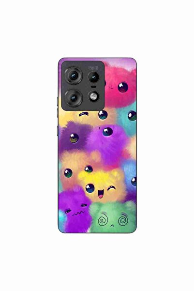 OEM Husa compatibila cu Motorola Edge 50 Pro Silicon Gel Tpu Model Pufosi Col...