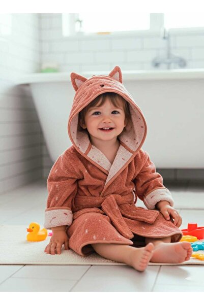 PAMUK HANIM Outlet 100% Cotton Baby Girl-Boy Bath Towel Bathrobe