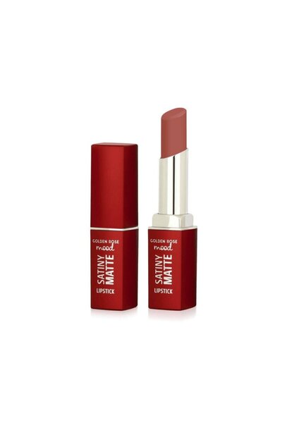 Golden Rose MOOD SATINY MATTE LIPSTICK 03 NUDE ROSE 3.5G