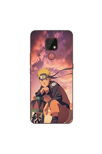 OEM Husa compatibila cu Motorola Moto E7 Silicon Gel Tpu Model Naruto Pergament