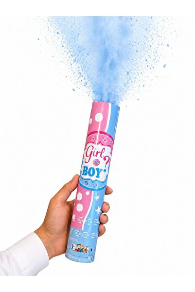 Store7 Blue Boy Gender Reveal Powder Cannon for Baby Shower Gender Reveal Par...