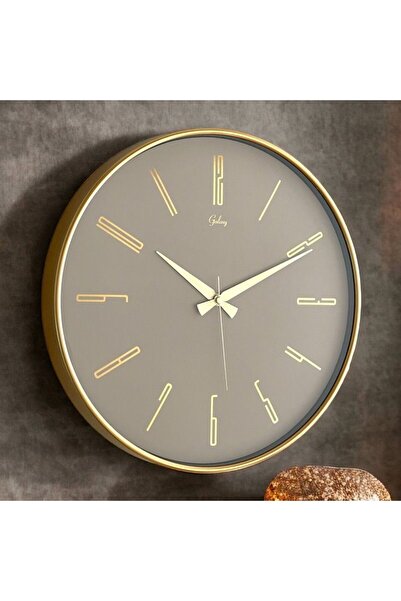 Frapan Home GLX 42 Cm Premium Dekoratif Duvar Saati Sessiz Mekanizmalı Büyük ...