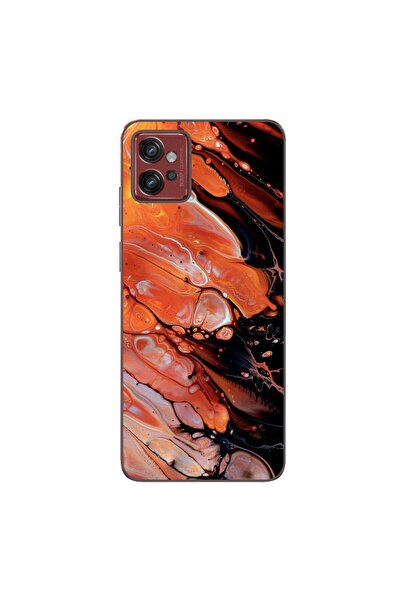 OEM Husa compatibila cu Motorola Moto G32 Silicon Gel Tpu Model Abstract Lava...