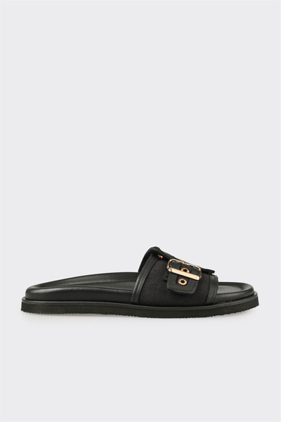 Elle Shoes Siyah Kadın Günlük Terlik