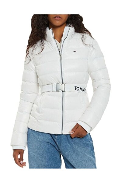 Tommy Hilfiger Γυναικείο Μπουφάν Λευκό Tommy Jeans DW0DW18826-YBR