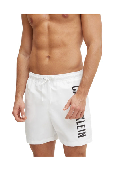 Calvin Klein Ανδρικό Μαγιό Λευκό KM0KM01092-YCD