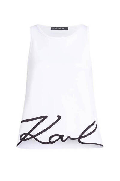 Karl Lagerfeld Γυναικείο Tank Top Λευκό A2W17066-100 White