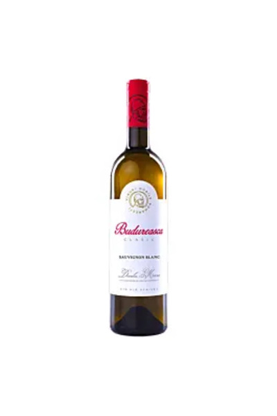 Budureasca Vin alb semisec, Clasic Sauvignon Blanc, 0,75 L