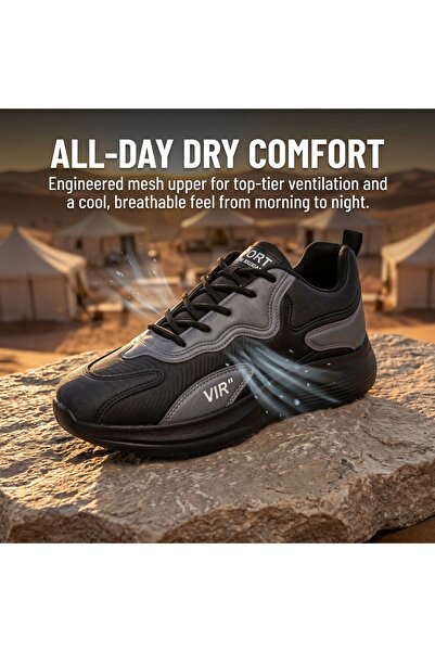 SAUDI STEPS Classic Unique Italian Designer Men’s Breathable Athletic Sneaker...