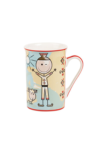 Magnetella Cana din portelan, Copii in costum popular, 266 ml, MB288