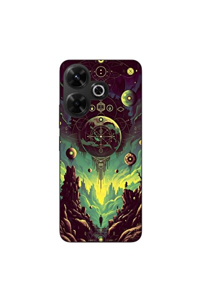 OEM Case compatible with Xiaomi Redmi 13 4G Silicon Gel Tpu Pattern Mystical ...