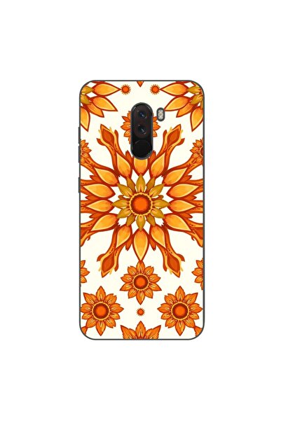 OEM Θήκη συμβατή με Xiaomi Pocophone F1 από σιλικόνη gel TPU με σχέδιο Sun Fl...