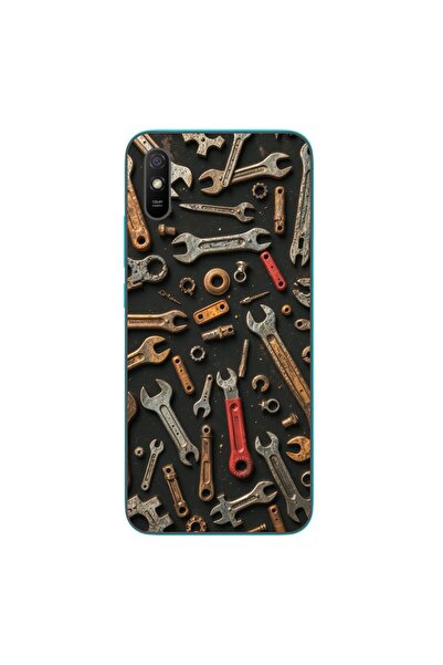 OEM Husa compatibila cu Xiaomi Redmi 9A Silicon Gel Tpu Model Mechanic Tools ...