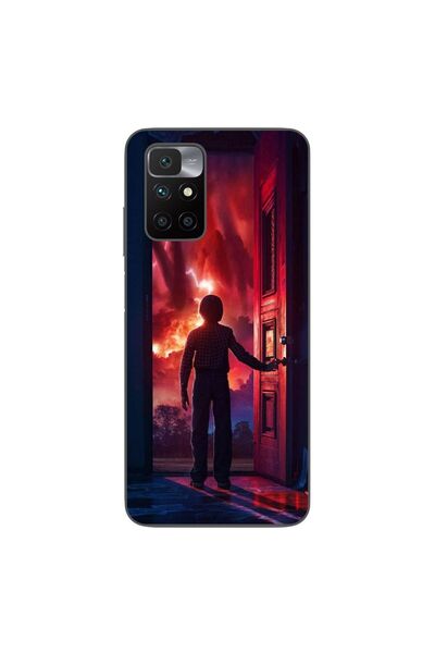 OEM Husa compatibila cu Xiaomi Redmi 10 Silicon Gel Tpu Model Stranger Things...