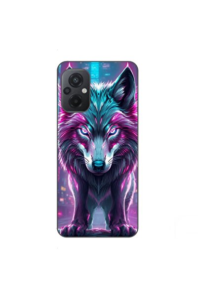 OEM Husa compatibila cu Xiaomi Poco M5 Silicon Gel Tpu Model Cyberpunk Wolf