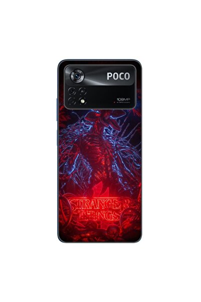 OEM Husa compatibila cu Xiaomi Poco X4 Pro Silicon Gel Tpu Model Stranger Thi...