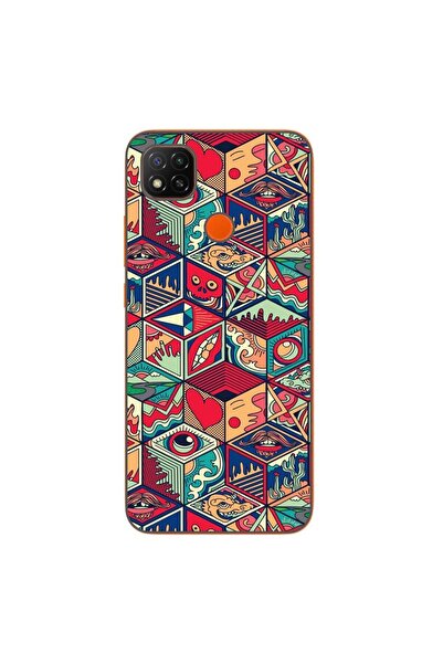OEM Husa compatibila cu Xiaomi Redmi 9C, 9C NFC Silicon Gel Tpu Model Pop Art...