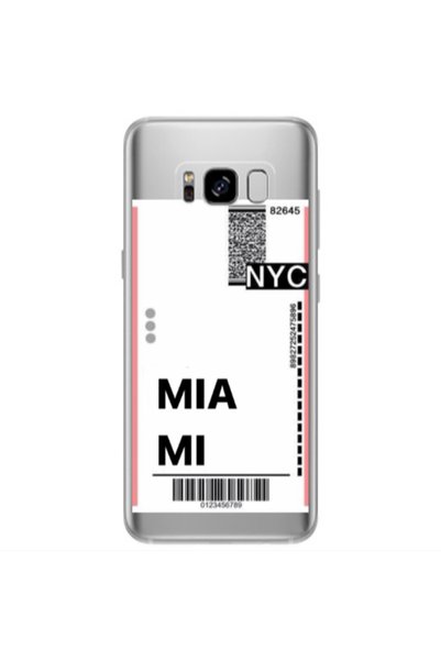 Other Samsung S8 Plus Miami NYC Transparent Silicone TPU Θήκη