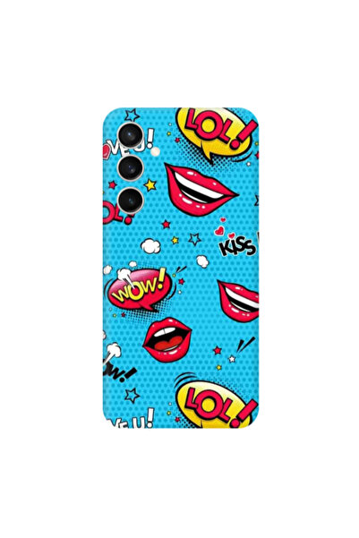 Other Samsung S24 Plus Sticker Lol desing Transparent Silicone TPU Θήκη