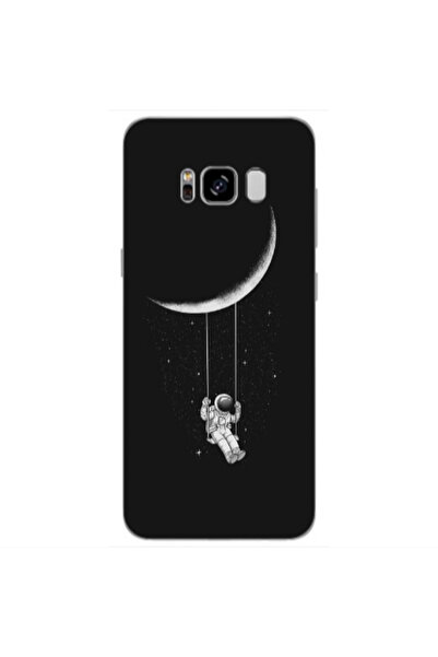 Other Samsung S8 Plus Swing on the moon Transparent Silicone TPU Θήκη