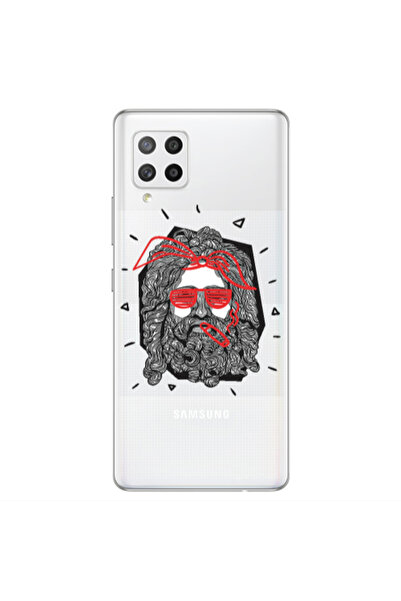Other Samsung A42 5G Cool glasses Transparent Silicone TPU Θήκη
