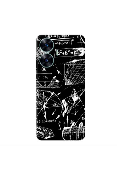 Other Realme C55 Trigonometry Transparent Silicone TPU Θήκη