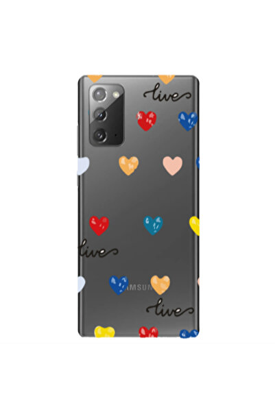 Other Samsung Note 20 Heart Lives Transparent Silicone TPU Θήκη