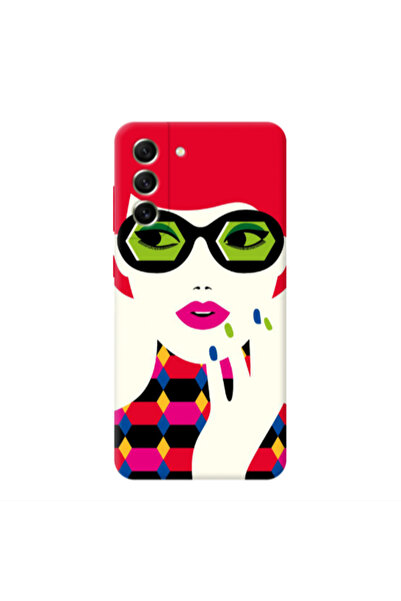 Other Samsung S22 Plus Red hair girl Transparent Silicone TPU Θήκη