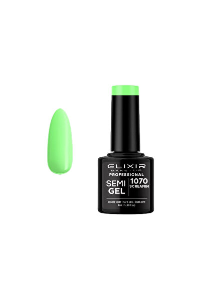 Elixir SEMI GEL (ΗΜΙΜΟΝΙΜΟ ΒΕΡΝΙΚΙ) - 1070 (SCREAMIN) 8ML