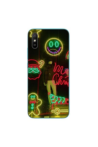 OEM Husa compatibila cu Xiaomi Redmi 9A Silicon Gel Tpu Model Craciun Vitrina...