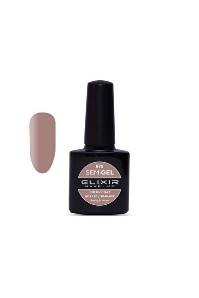 Elixir SEMI GEL (ΗΜΙΜΟΝΙΜΟ ΒΕΡΝΙΚΙ) - 875 (LIGHT BEAVER) 8ML