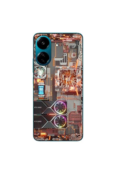 OEM Husa compatibila cu Xiaomi Redmi 13C 4G Silicon Gel Tpu Model Motherboard