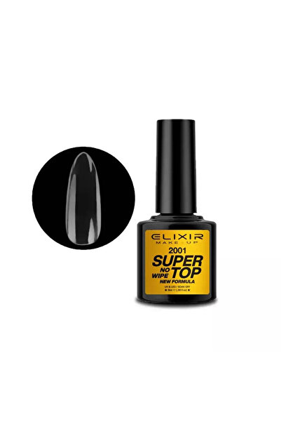 Elixir SEMI GEL 2001 SUPER TOP COAT NO WIPE 8ML