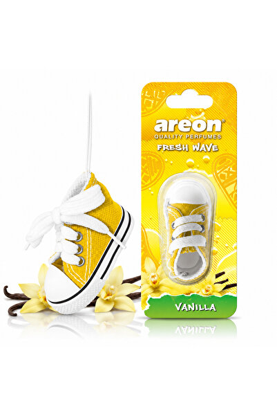 Areon Odorizant auto Fresh Wave® Vanilla, baschet suspendat, aromă de vanilie