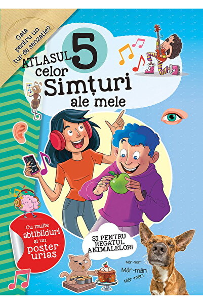 Editura Prestige Atlasul celor 5 simturi ale mele